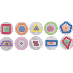 Giant Knobbed Geometric Shape Stampers
