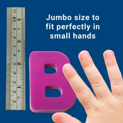 Giant Uppercase Magnetic Letters | 40-Piece Alphabet Set