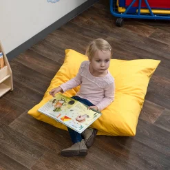 Giant Yellow Cuddle-Up Pillow