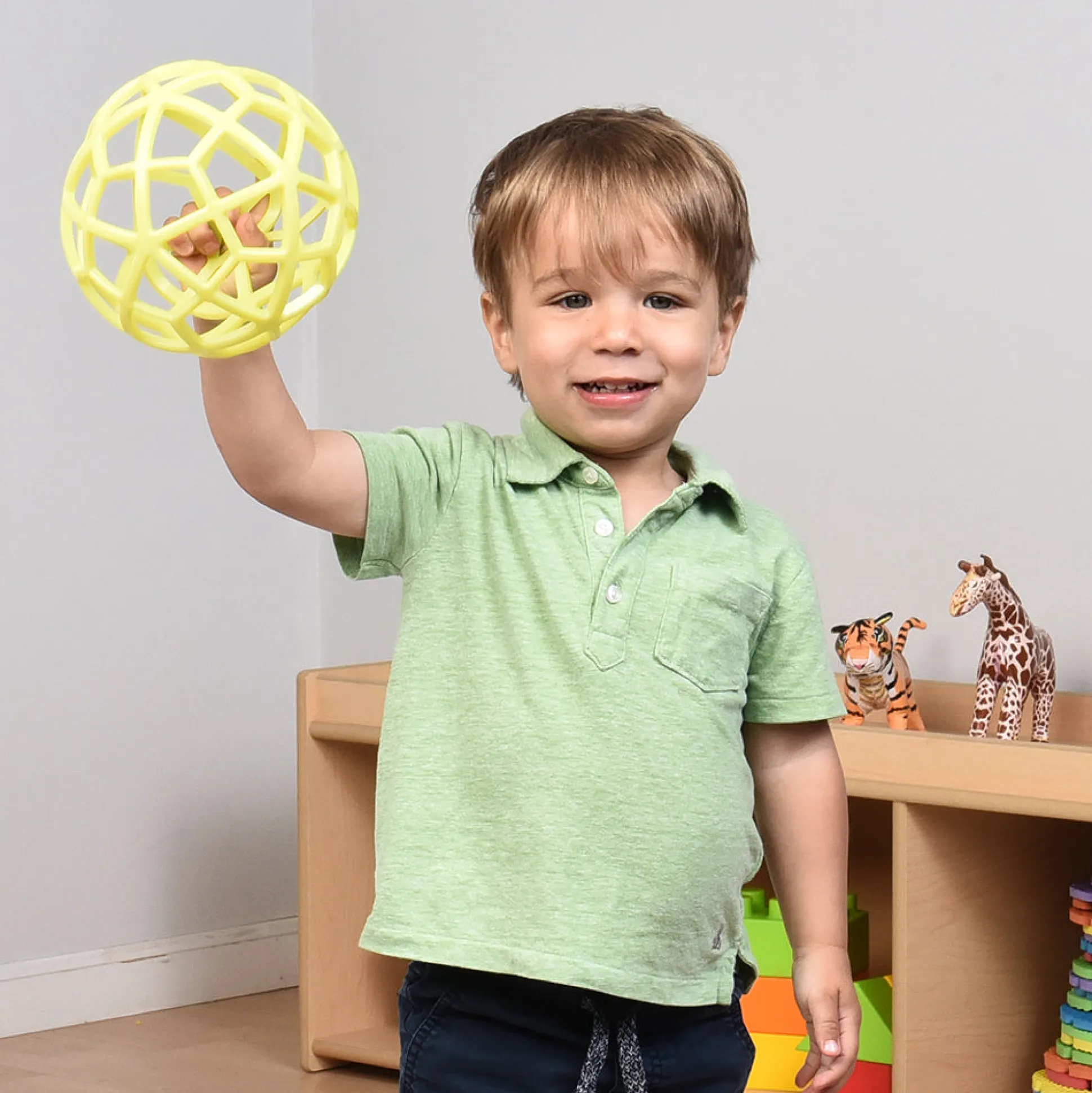 Grab Balls | 6-Inch Soft Flexible Vinyl Easy-Grip 3-Piece Set