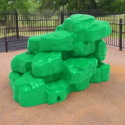 3' Green Boulder Climber | Realistic Rock Climbing Playground Equipment