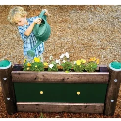 Green Thumb Planter Box (Recycled Plastic & Metal)