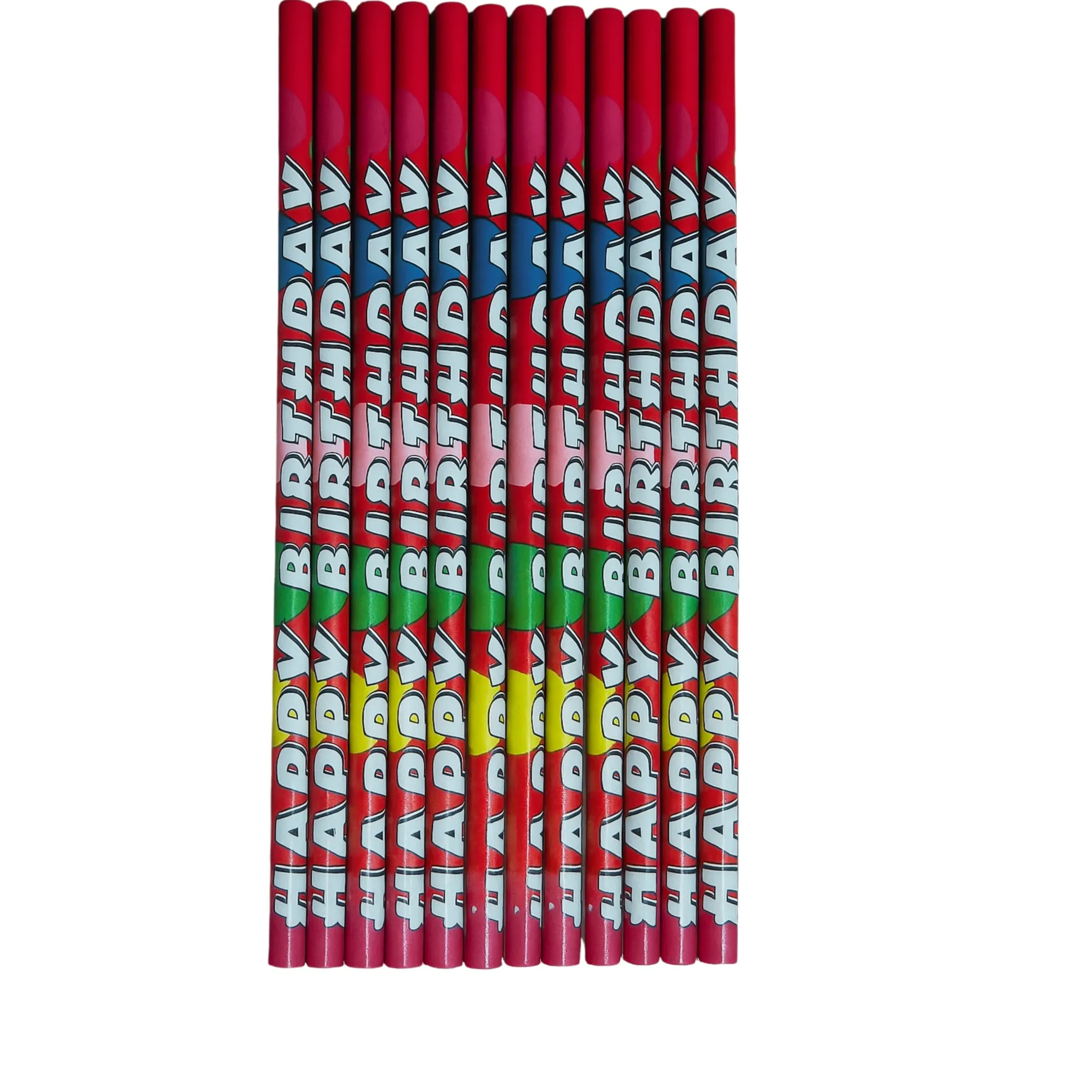 Happy Birthday Pencils – Set of 12