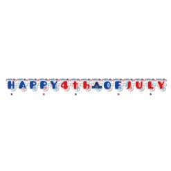 Happy 4th of July Classroom Banner Decoration