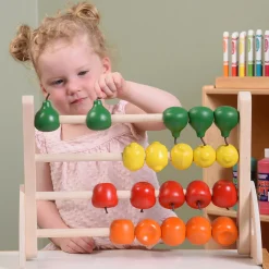 Hardwood Fruit Abacus