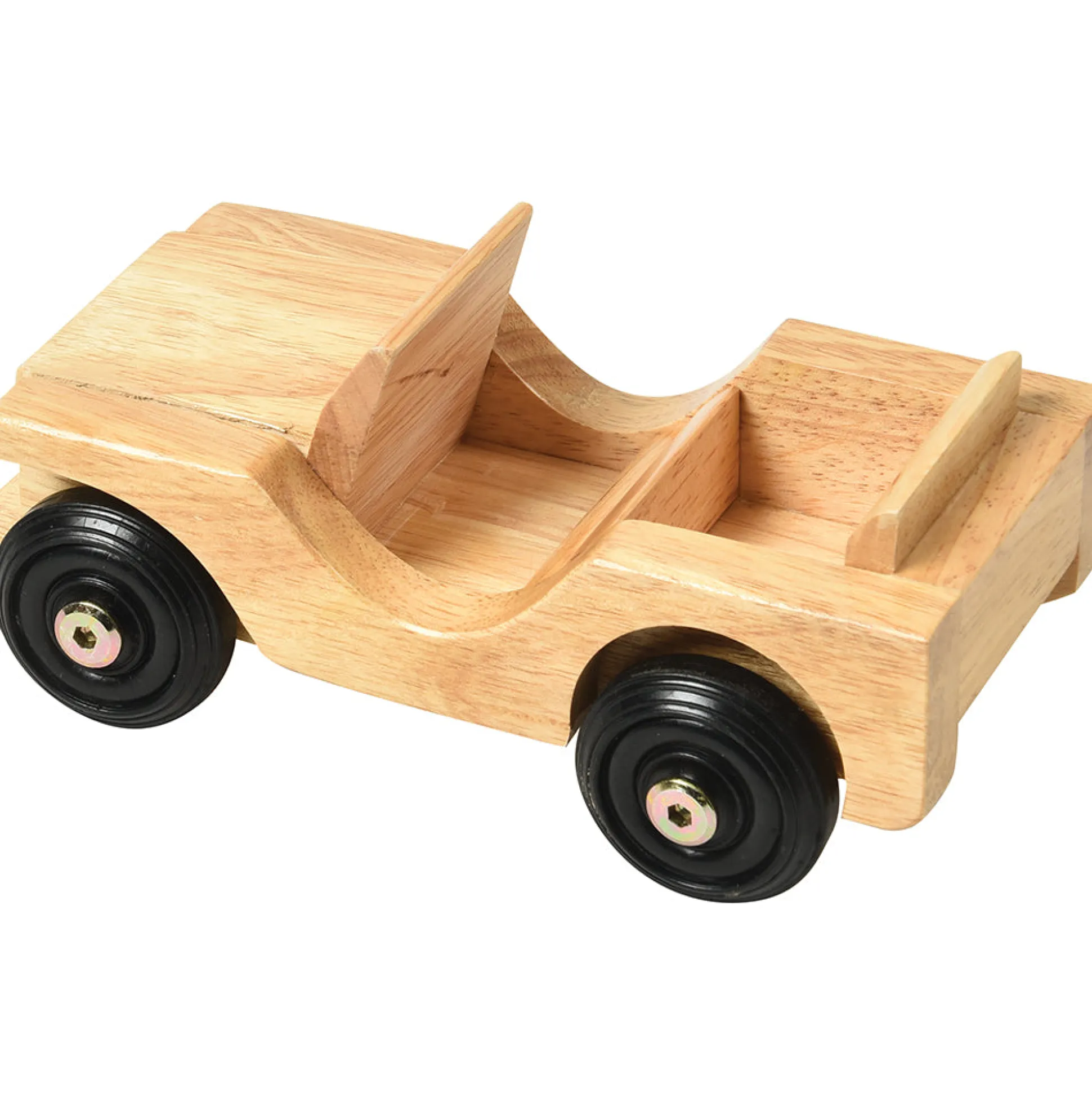 Hardwood Jeep Toy | Pretend Play Vehicle