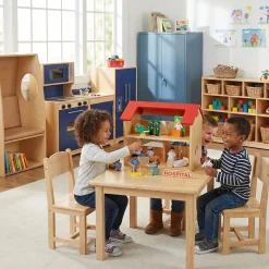 Hardwood Pretend Play Dollhouse