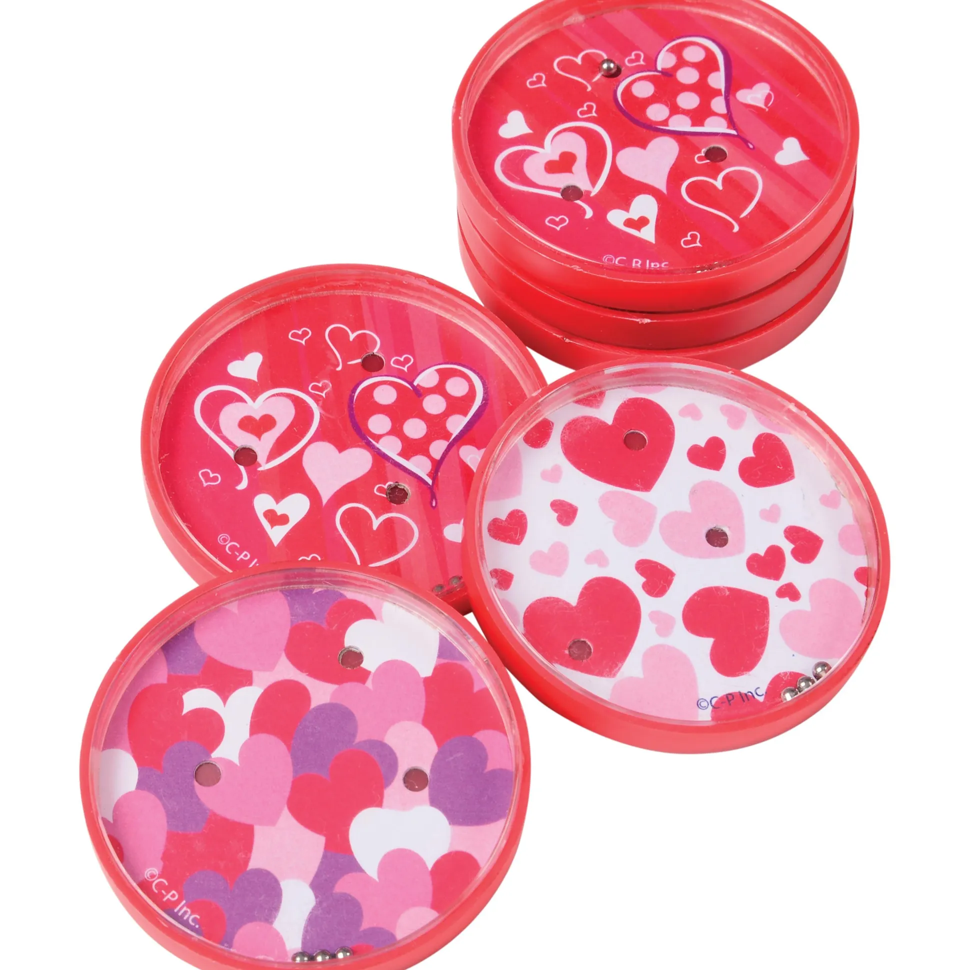 Heart Mini Maze Games – 6 Piece Classroom Reward & Exchange Set