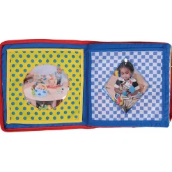 High Contrast Sensory Learning Bundle | Busy Box, Photo Album & Tactile Matching Patches
