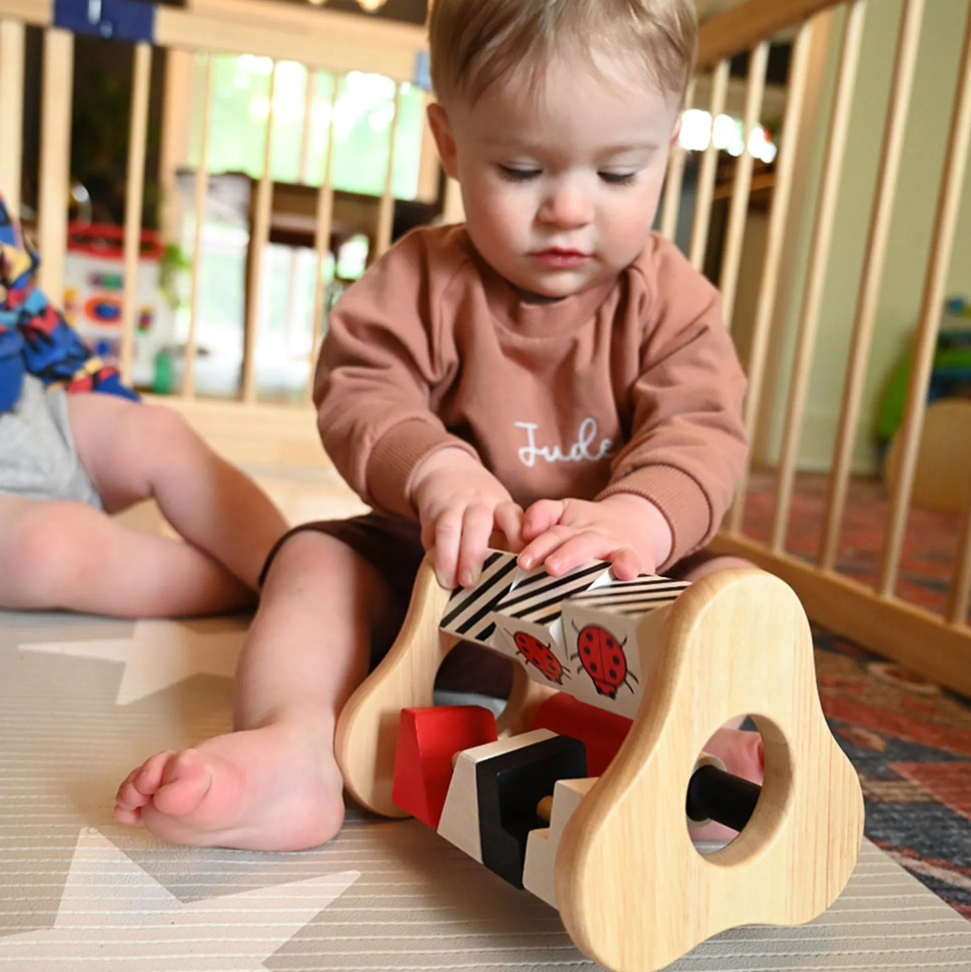 High Contrast Sensory Learning Bundle | Busy Box, Photo Album & Tactile Matching Patches