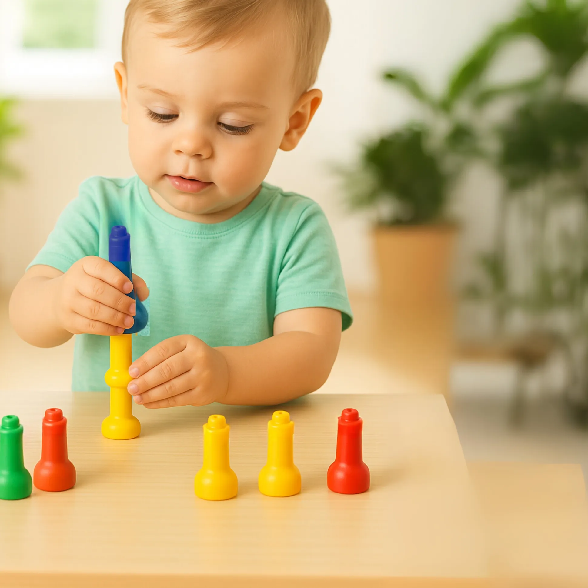 25 Hold-Tight Stacking Pegs