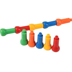 100 Hold-Tight Stacking Pegs Set | Fine Motor Skills, Creativity & Cognitive Development