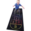 Hopscotch Rug for Kids – 79" Indoor/Outdoor Classroom Floor Mat