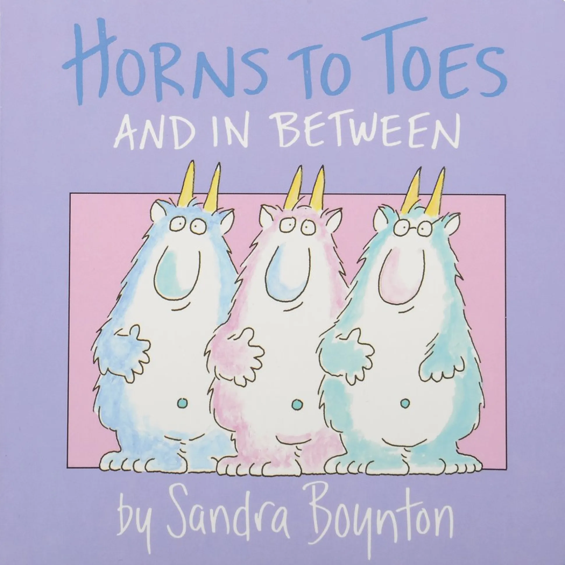 Horns to Toes Board Book by Sandra Boynton