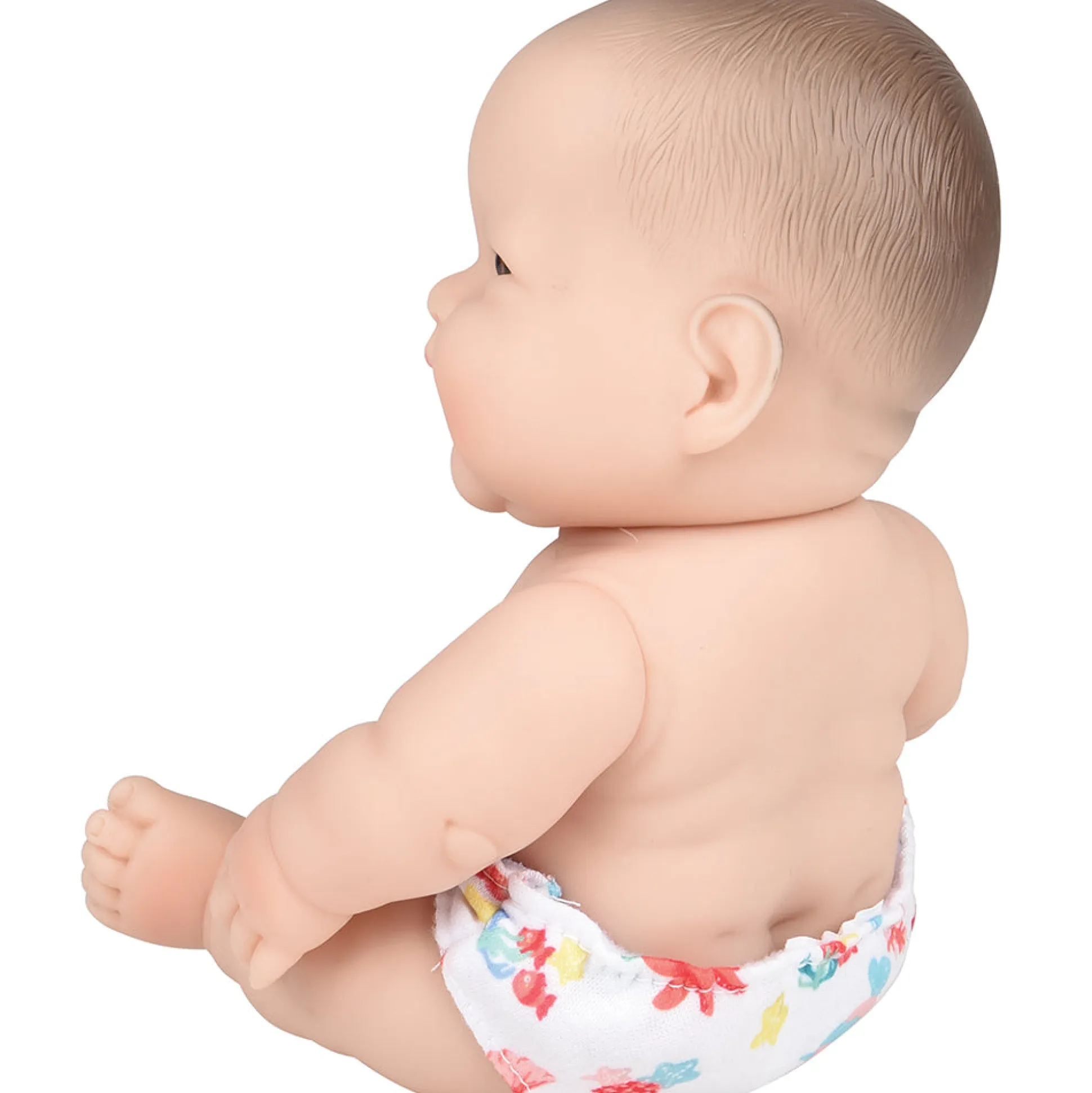 Huggable 14" Asian Baby Doll | Soft Vinyl with Detailed Features