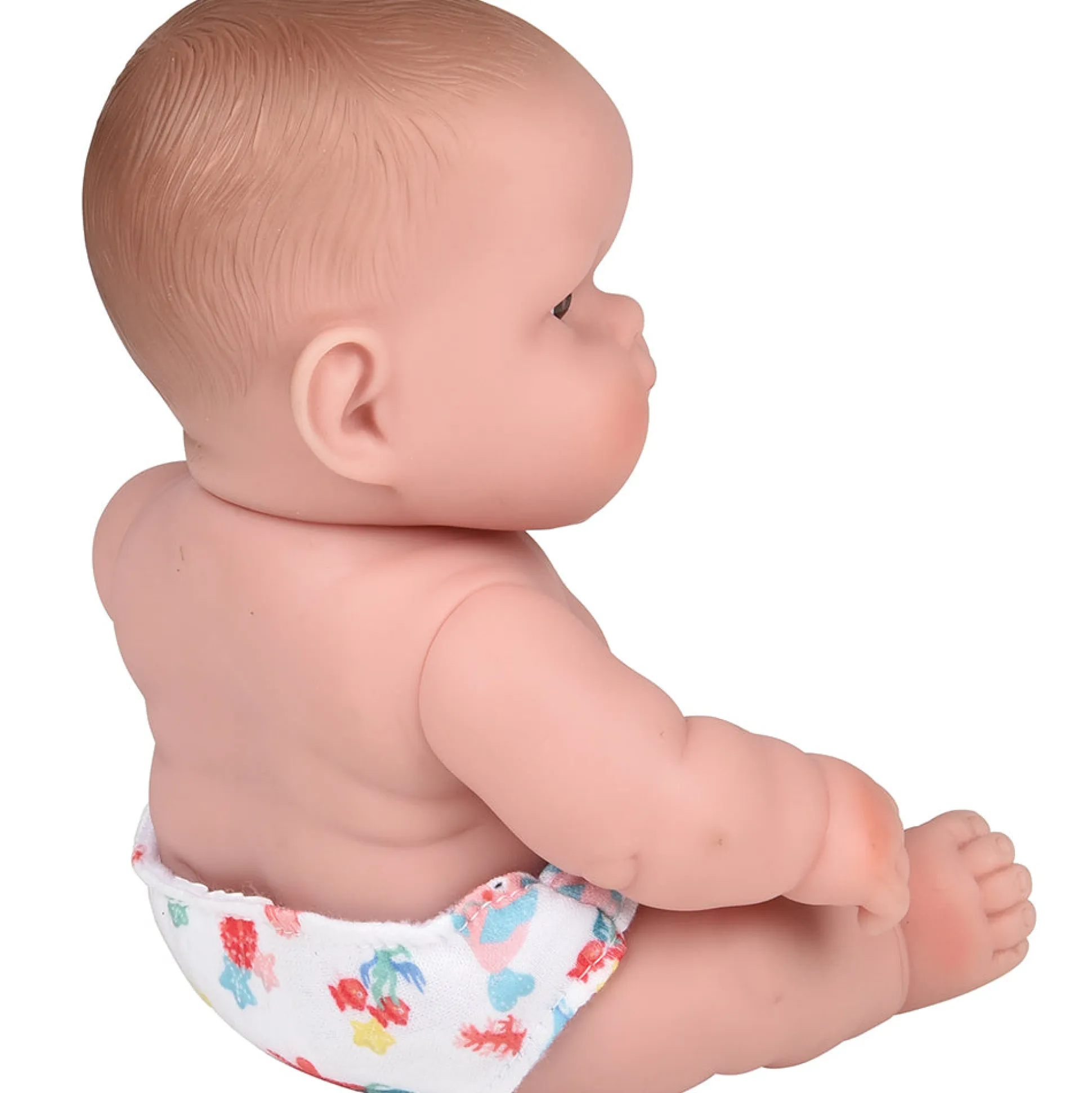 Huggable 10" Caucasian Baby Doll | Soft Vinyl with Detailed Features