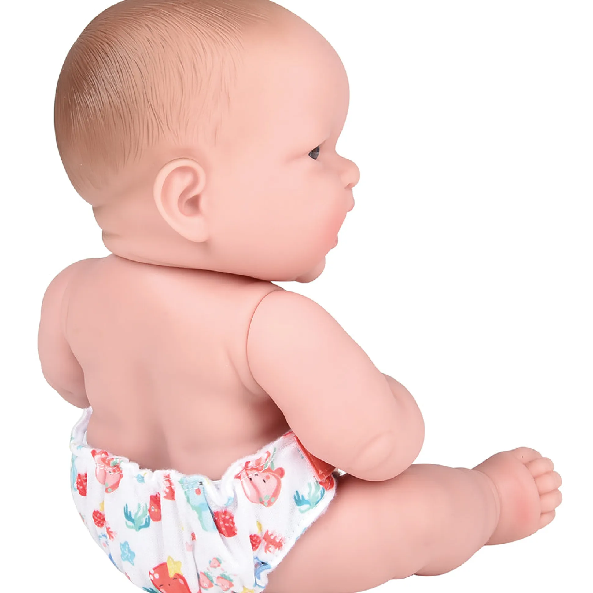 Huggable 14" Caucasian Baby Doll | Soft Vinyl with Detailed Features