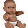 Huggable 10" Hispanic Baby Doll | Soft Vinyl with Detailed Features