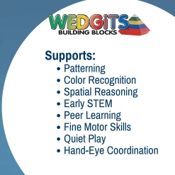 ImagAbility WEDGiTS Translucent 30-Piece Set - Wedgits