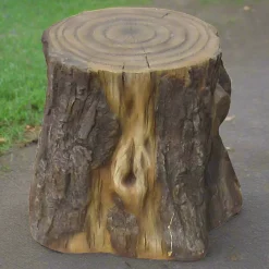 12-Inch Realistic Tree Stump | Natural Playground Element