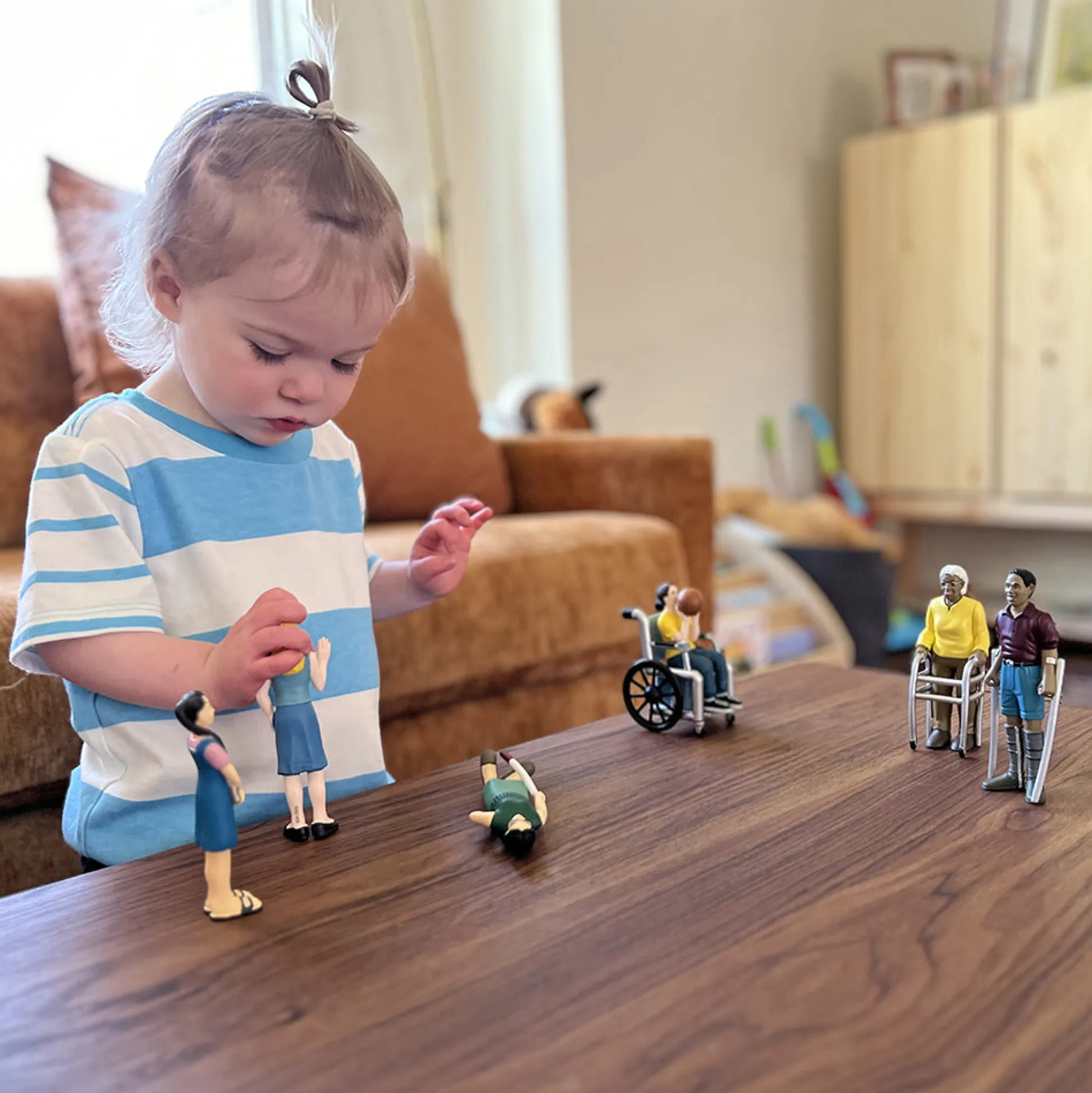 Inclusive Friends with Diverse Abilities | Set of 6 Vinyl Figure Set