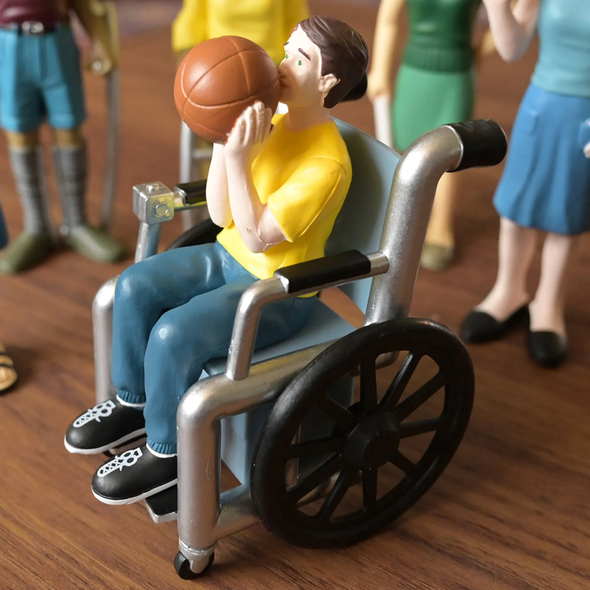 Inclusive Friends with Diverse Abilities | Set of 6 Vinyl Figure Set