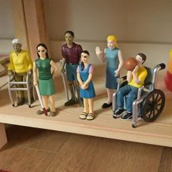 Inclusive Friends with Diverse Abilities | Set of 6 Vinyl Figure Set