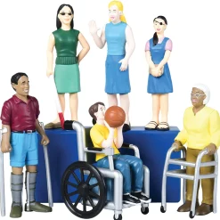 Inclusive Friends with Diverse Abilities | Set of 6 Vinyl Figure Set