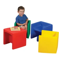 3-in-1 Cube Chairs Set | 4 Pieces