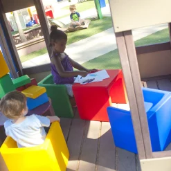 3-in-1 Cube Chairs Set | 8 Pieces
