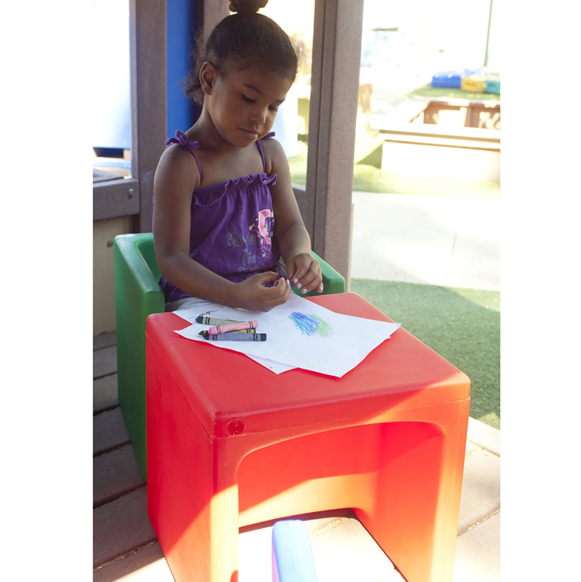 3-in-1 Cube Chairs Set | 8 Pieces