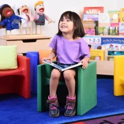 3-in-1 Cube Chairs Set | 8 Pieces