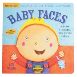 Indestructibles™ Baby Books 4-Piece Set | Chew-Proof, Washable, and Rip-Proof