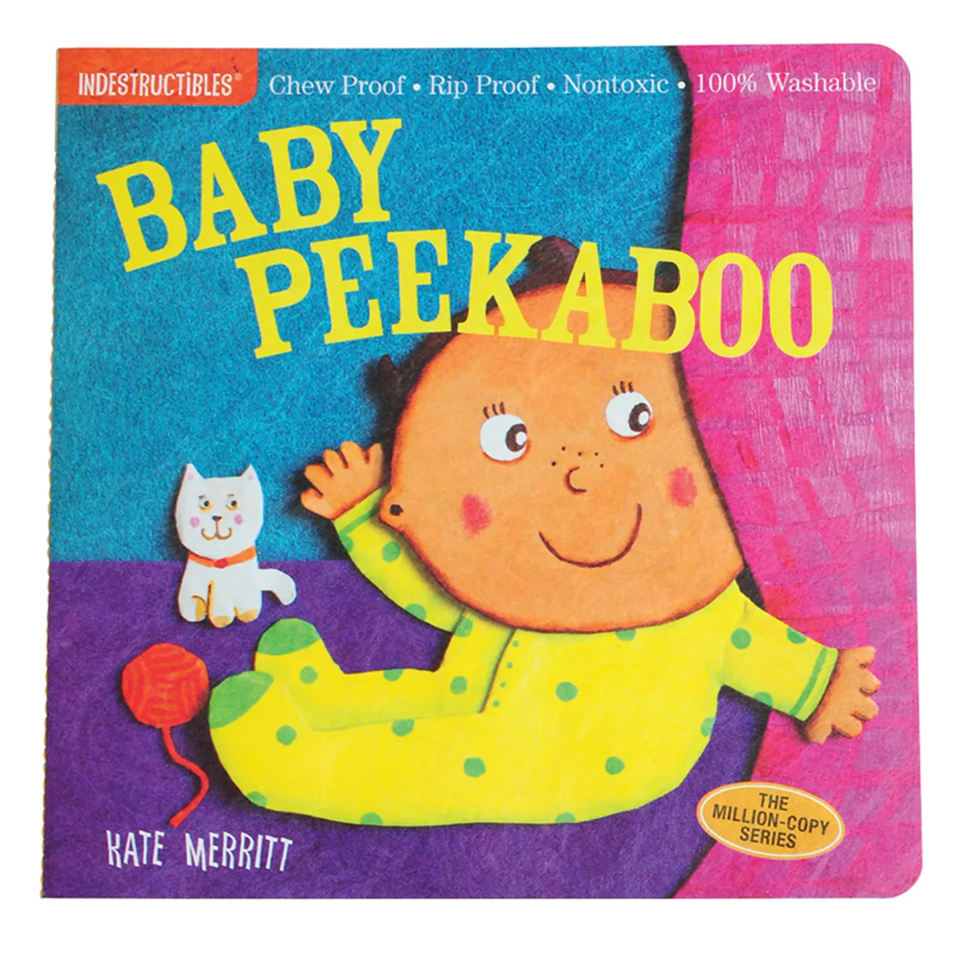 Indestructibles™ Baby Books 4-Piece Set | Chew-Proof, Washable, and Rip-Proof