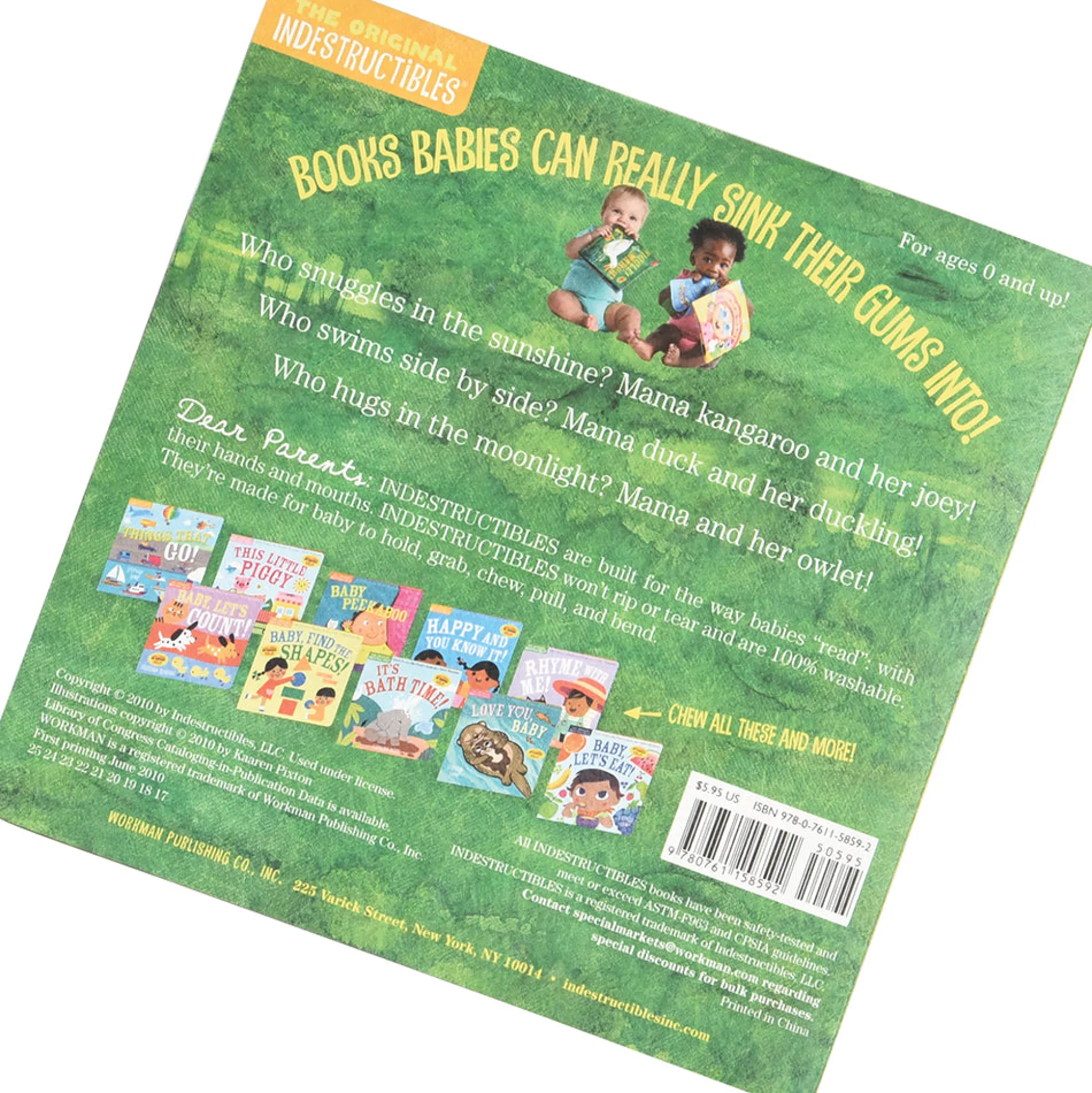 Indestructibles™ Mama and Baby Book