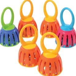 Infant-Safe Baby Bells Set | 6-Piece Colorful Musical Toy