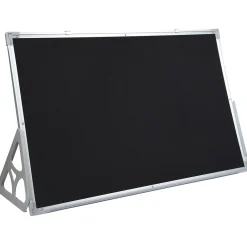 3-in-1 Magnetic Whiteboard & Flannel Story Board | 24" x 36" Dual-Sided Classroom Display