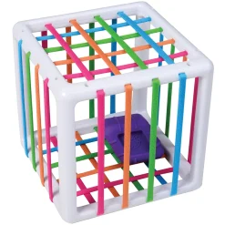 Inny Binny | Sensory Shape-Sorting Cube by Fat Brain Toys