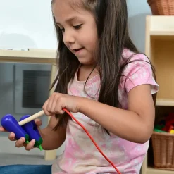 Interactive Fruit & Vegetable Threading Set | 24-Piece Lacing Activity for Fine Motor Skills & Early Learning