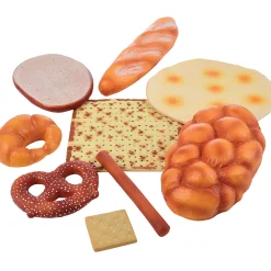 International Bread Set | 9-Piece Realistic Vinyl Play Food
