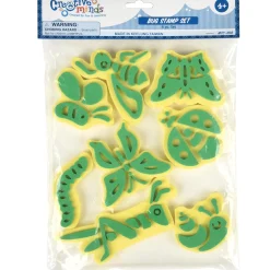 Jumbo Bug Stampers 8-Piece Set | Chunky Insect-Themed Stamps
