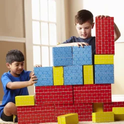 Jumbo Cardboard Blocks | Set of 24 Durable & Lightweight Building Blocks