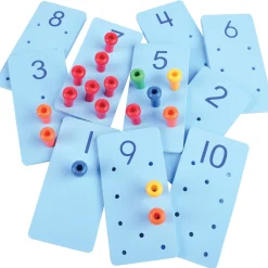 Jumbo Foam Peg Number Boards 8