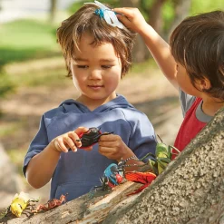 Jumbo Insects | 7-Piece Realistic Bug Toy Set | Durable Educational STEM Play