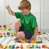 Jumbo Wooden Alphabet Lacing Beads Set | Fine Motor & Letter Practice