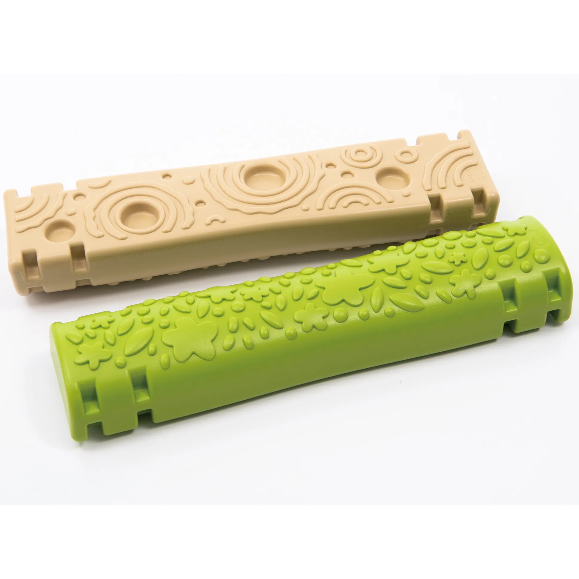 Jungle Trail Balance Logs & Bases | Gross Motor Balance Path Set with Textured Logs & Sturdy Stepping Bases