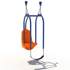 Kanga Dual Swing Seat | Toddler & Caregiver Swing Set with Chain