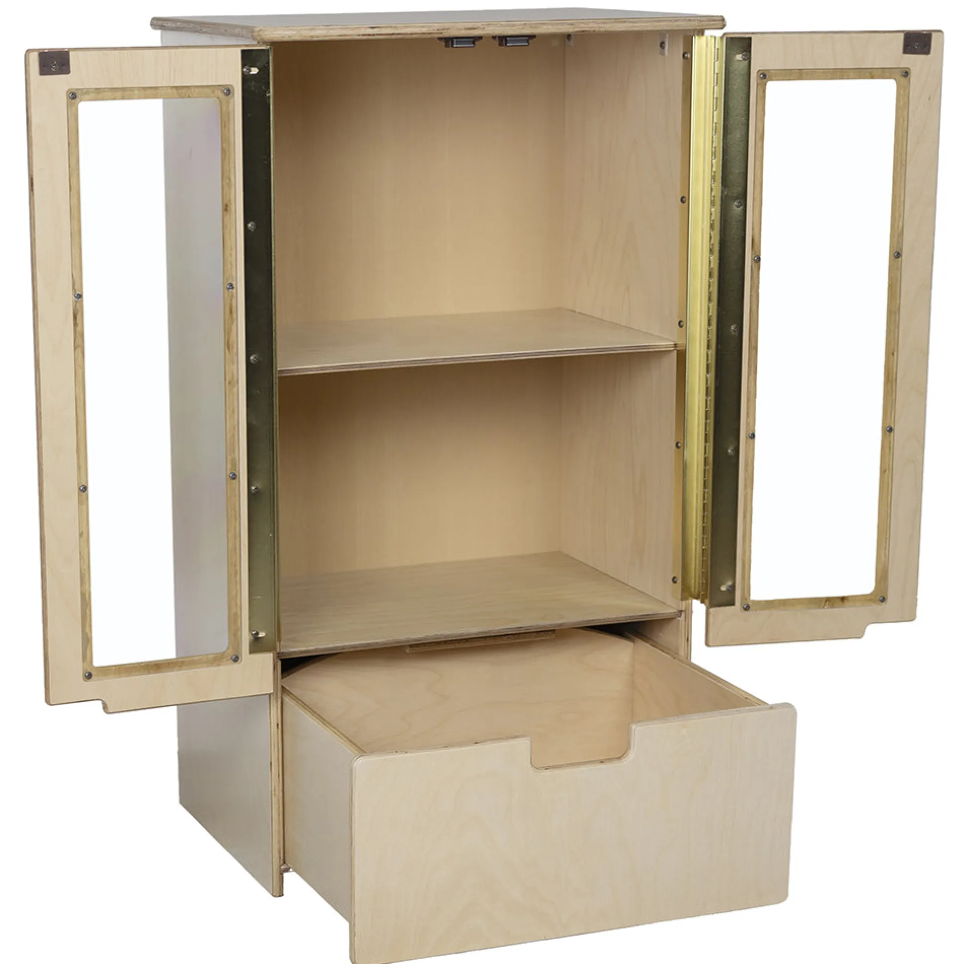 Kid-Sized Cottage-Style Toy Refrigerator