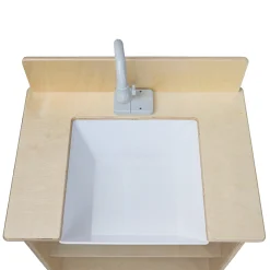 Kid-Sized Farmhouse-Style Toy Sink