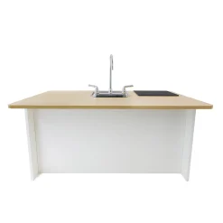 Kitchen Island and Barstools Bundle